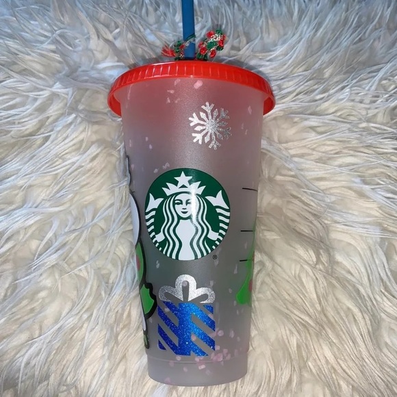 Starbucks Keroppi Christmas Cold Cup - Picture 2 of 5